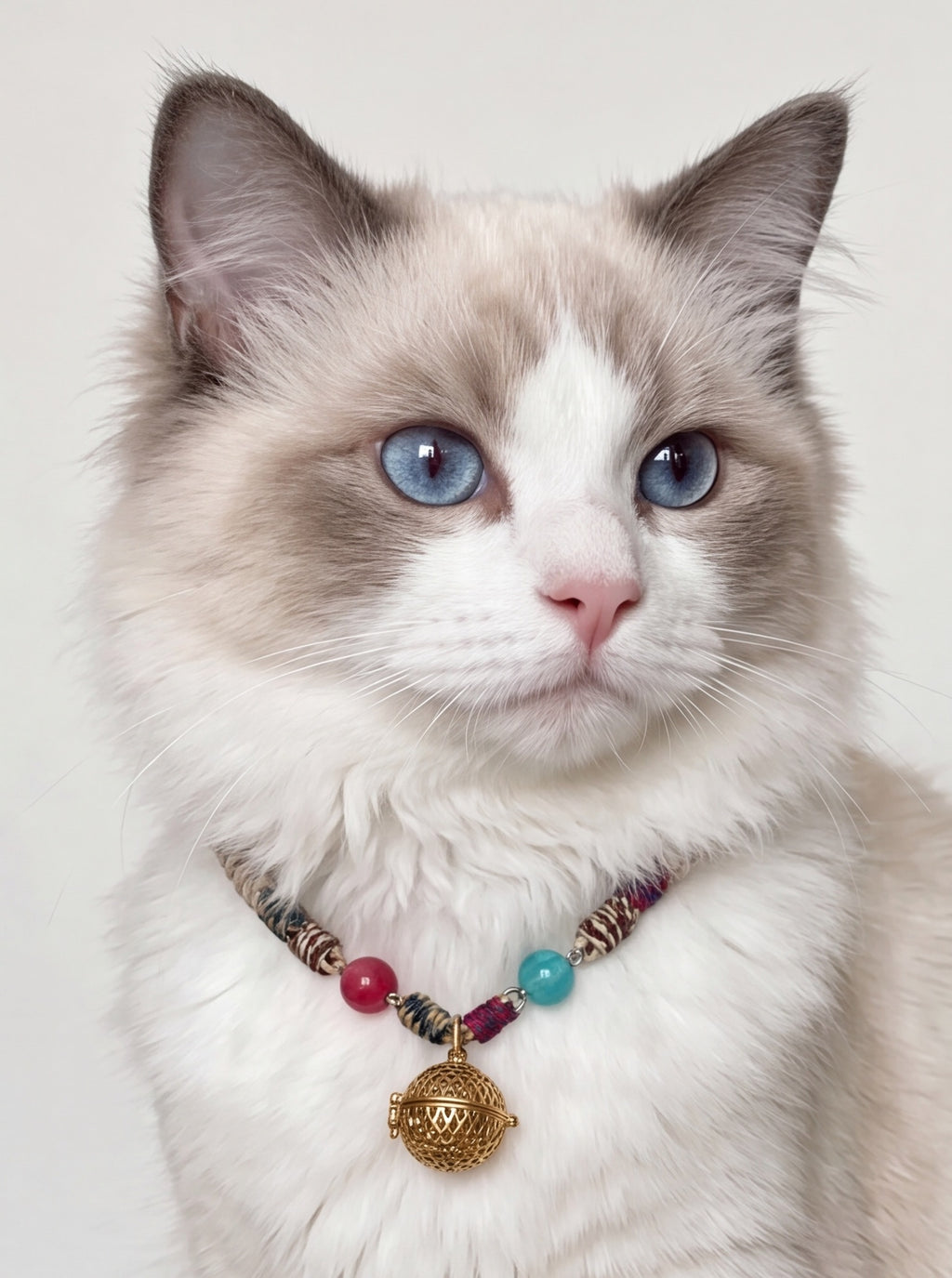 Handwoven Cat’s-Eye Pet Collar