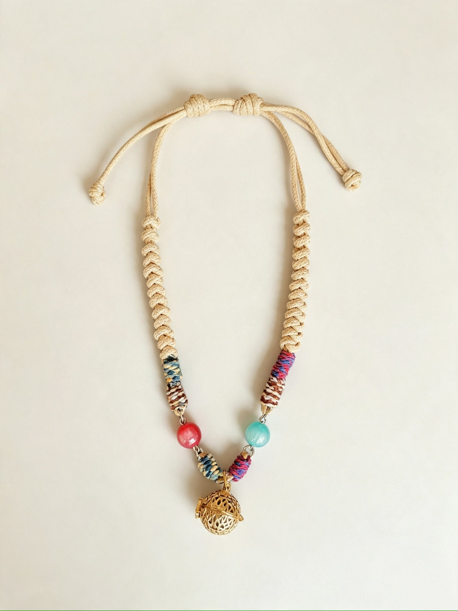 Handwoven Cat’s-Eye Pet Collar